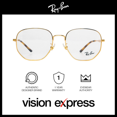 Ray-Ban Unisex Gold Metal Irregular Eyeglasses RB3682VF250054 - Vision Express Optical Philippines