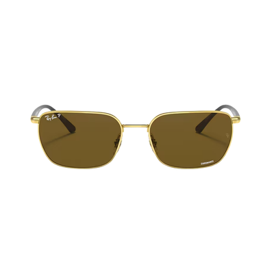 Ray-Ban Arista Gold Metal Irregular Sunglasses RB3684CH01AN58 - Vision Express Optical Philippines