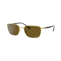 Ray-Ban Arista Gold Metal Irregular Sunglasses RB3684CH01AN58 - Vision Express Optical Philippines
