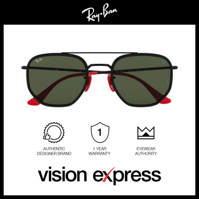 Ray-Ban Unisex Black Metal Irregular Sunglasses RB3748M/F028/31 - Vision Express Optical Philippines