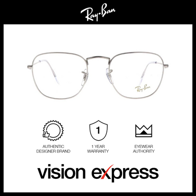 Ray-Ban Unisex Silver Metal Square Eyeglasses RB3857V/2501_51 - Vision Express Optical Philippines