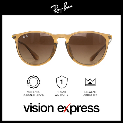 Ray-Ban Women's Gold Plastic Round Sunglasses RB4171F/6514/13 - Vision Express Optical Philippines