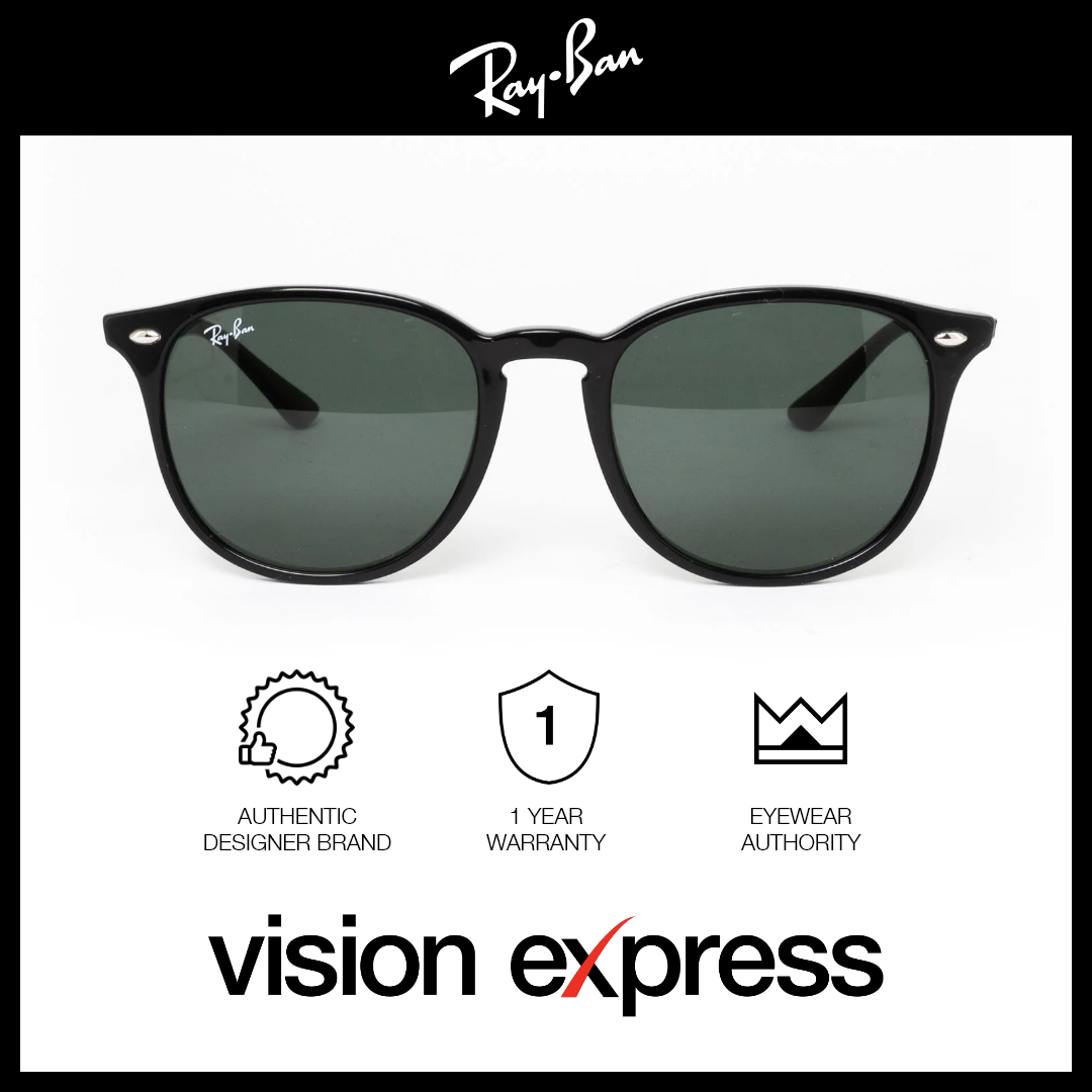 Ray-Ban Unisex Black Plastic Round Sunglasses RB4259F6017153 - Vision Express Optical Philippines