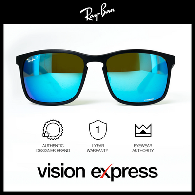Ray-Ban Men's Black Plastic Square Sunglasses RB4264/601S/A1 - Vision Express Optical Philippines