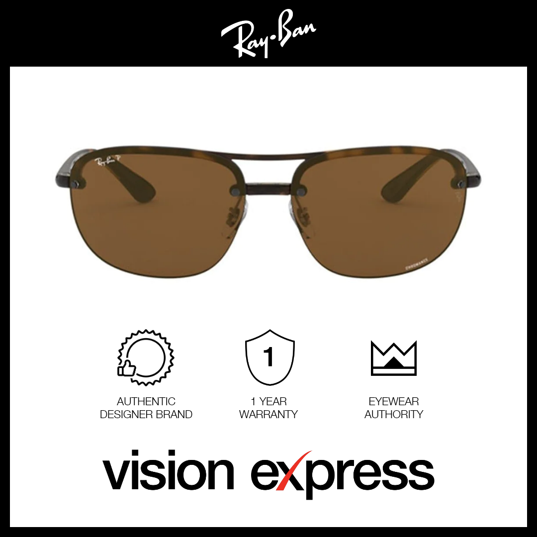 Ray-Ban Unisex Brown Metal Aviator Sunglasses RB4275CH/710/BB - Vision Express Optical Philippines