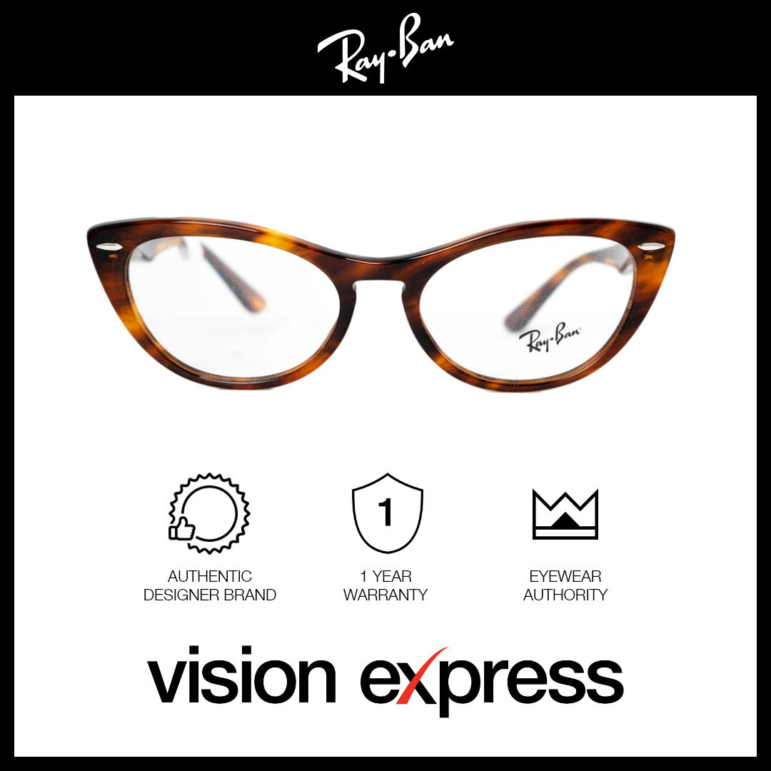Ray-Ban Women's Tortoise Metal Cat Eye Eyeglasses RB4314V/2144_54 - Vision Express Optical Philippines