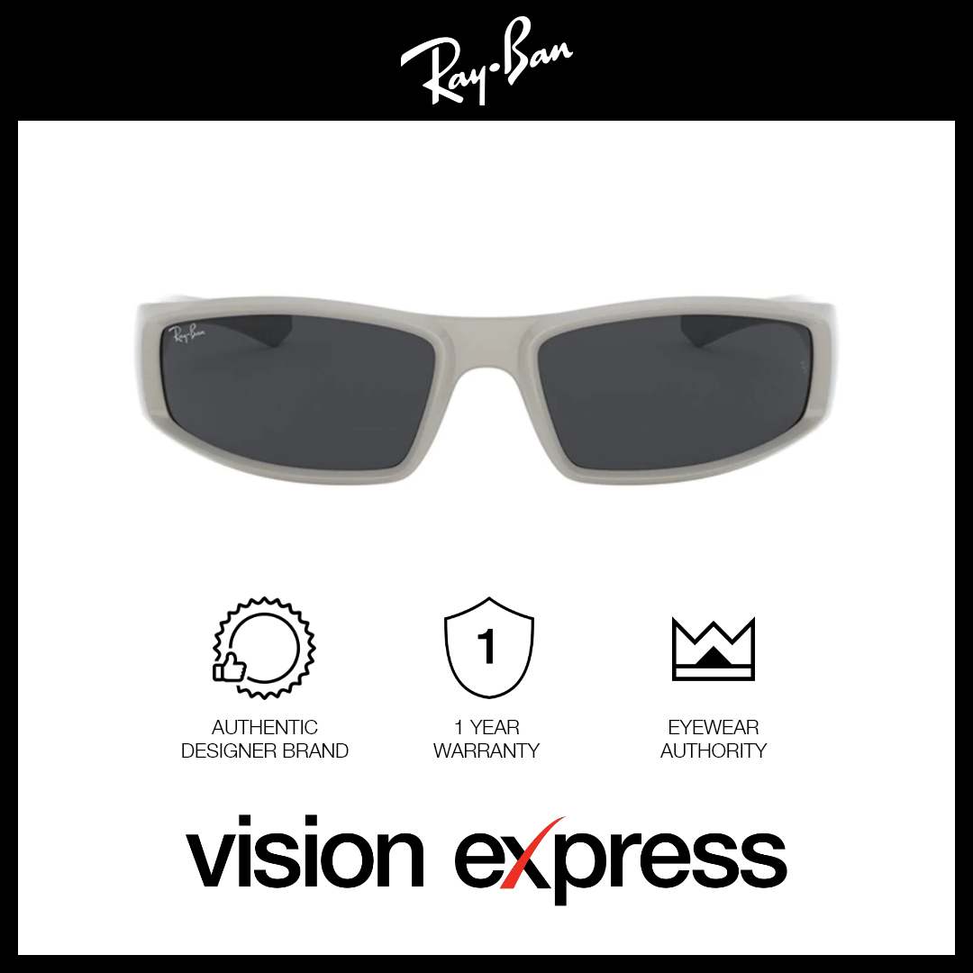 Ray-Ban Unisex Silver Plastic Rectangle Sunglasses RB4335/6488/87 - Vision Express Optical Philippines