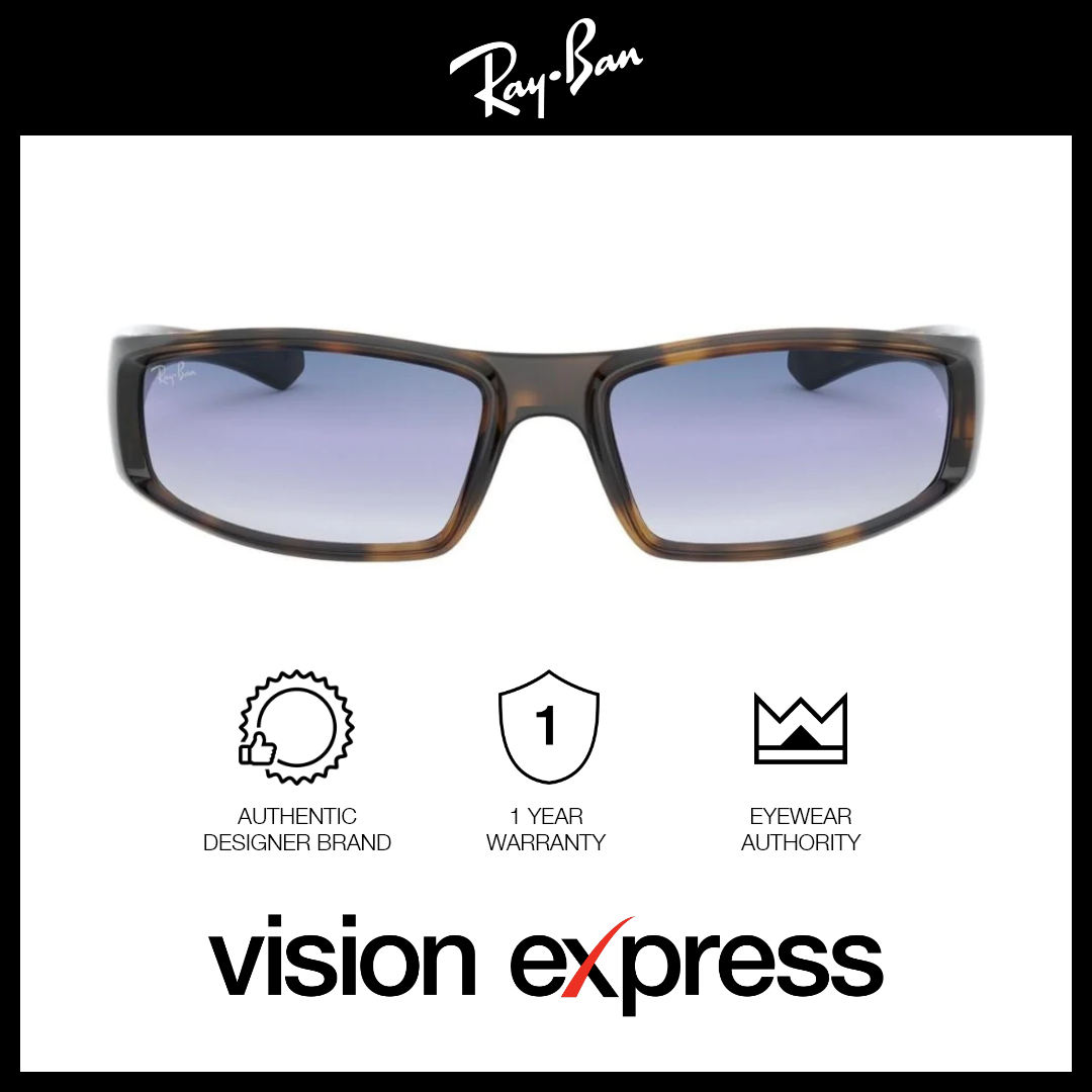 Ray-Ban Unisex Black Plastic Rectangle Sunglasses RB4335/710/19 - Vision Express Optical Philippines