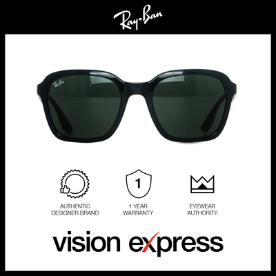 Ray-Ban Unisex Black Plastic Square Sunglasses RB4343M/F601/71 - Vision Express Optical Philippines