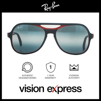Ray-Ban Unisex Black Plastic Irregular Sunglasses RB4357/6552/GA - Vision Express Optical Philippines