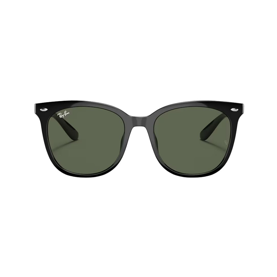 Ray-Ban Dark Green On Black Plastic Square Sunglasses RB4379D6017155 - Vision Express Optical Philippines
