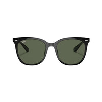 Ray-Ban Dark Green On Black Plastic Square Sunglasses RB4379D6017155 - Vision Express Optical Philippines