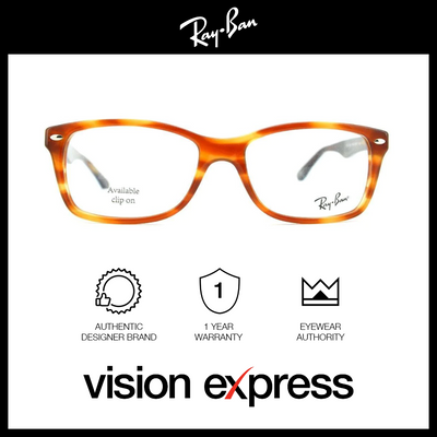 Ray-Ban Unisex Tortoise Plastic Wayfarer Eyeglasses RB5228/5799_55 - Vision Express Optical Philippines