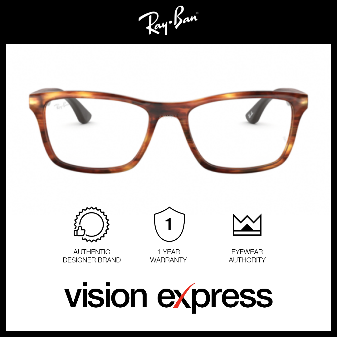 Ray-Ban Men's Tortoise Acetate Eyeglasses RB5279/5691_55 - Vision Express Optical Philippines