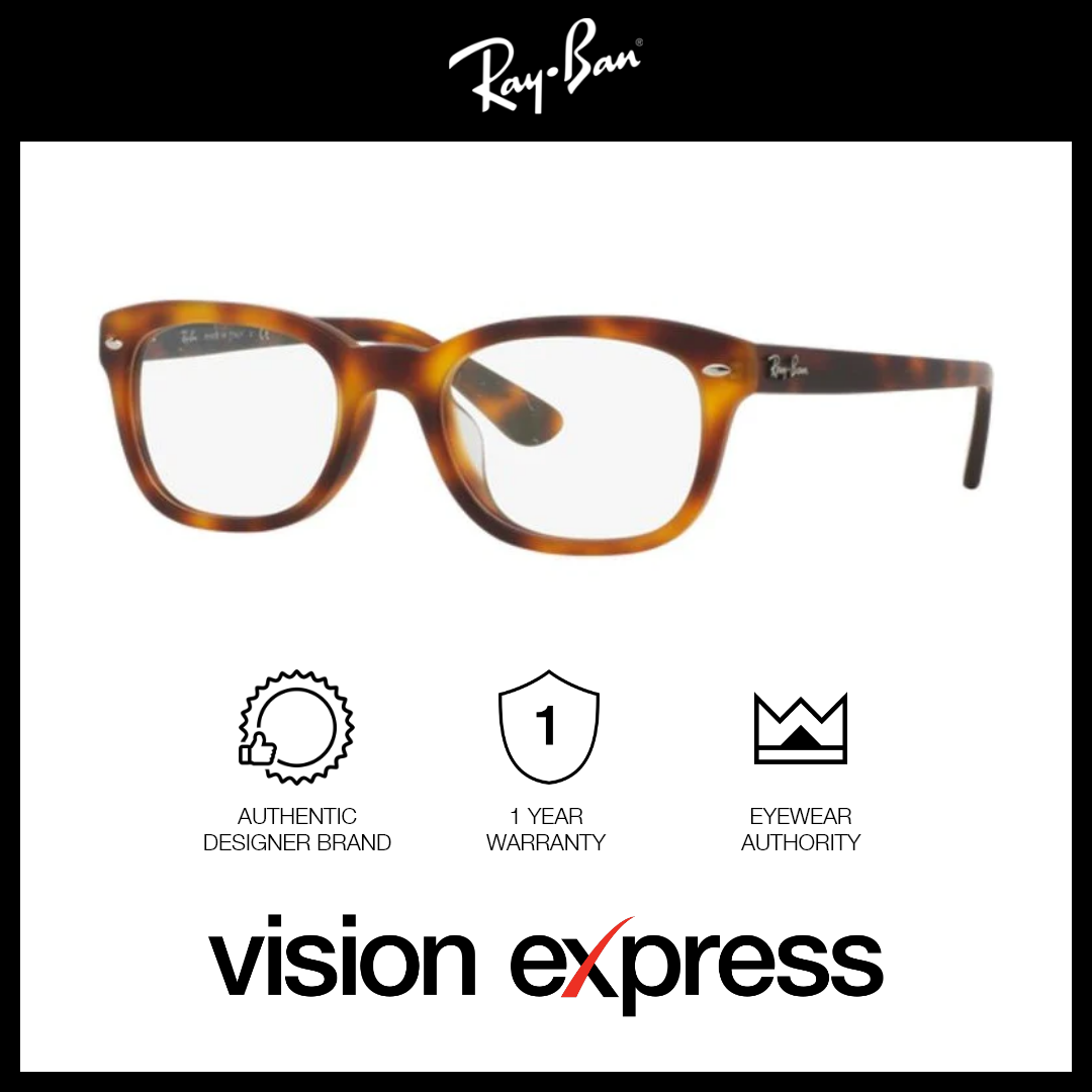 Ray-Ban Men's Tortoise Acetate Eyeglasses RB5329D/5195 - Vision Express Optical Philippines
