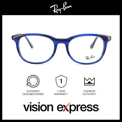 Ray-Ban Unisex Black Plastic Square Eyeglasses RB5356/8053_54 - Vision Express Optical Philippines