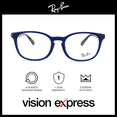 Ray-Ban Unisex Black Plastic Square Eyeglasses RB5386D/5986_53 - Vision Express Optical Philippines