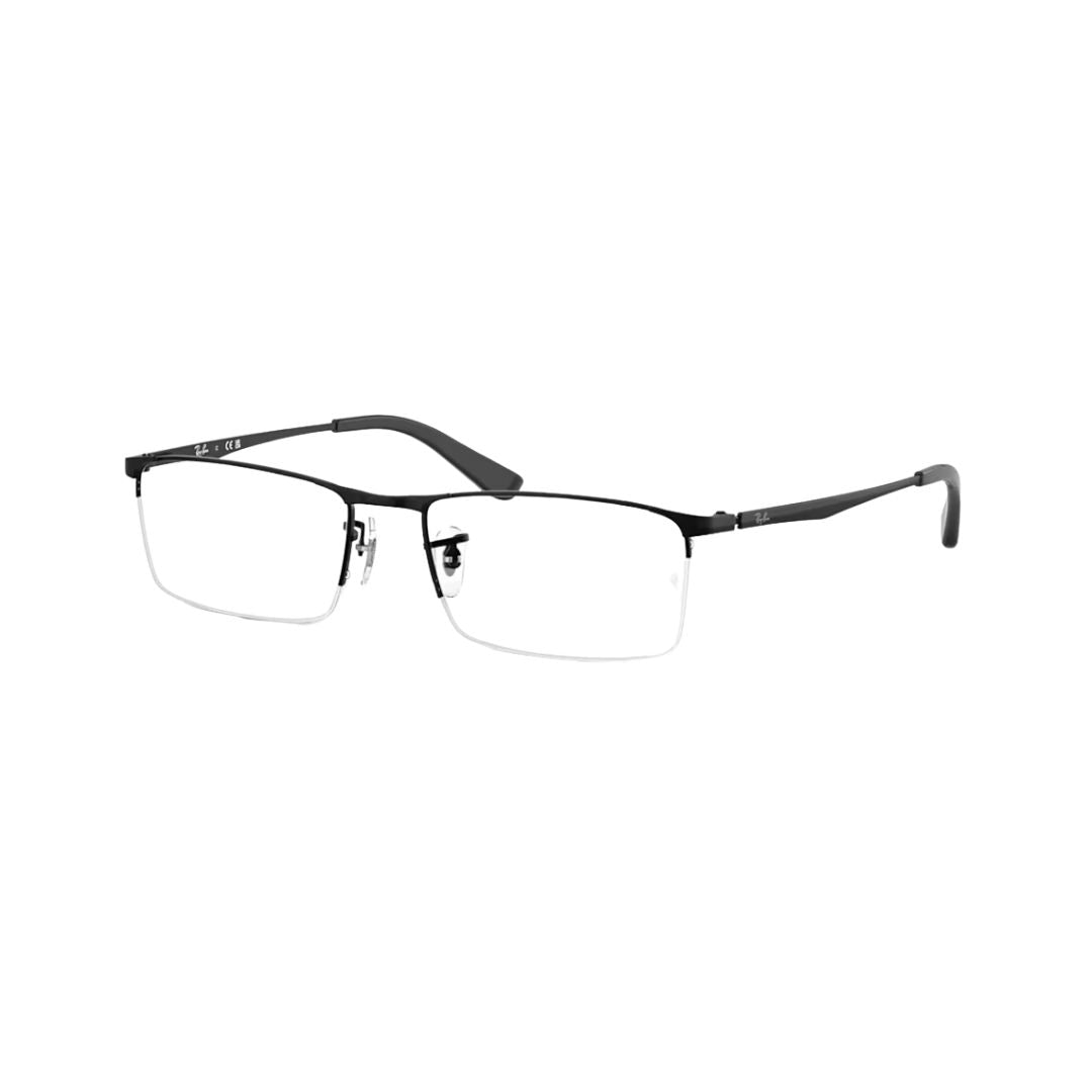 Ray-Ban Men's Black Metal Rectangle Eyeglasses RB6281D/2503 - Vision Express Optical Philippines