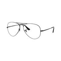 Ray-Ban Black Metal Aviator Eyeglasses RB6489/2503_55 - Vision Express Optical Philippines