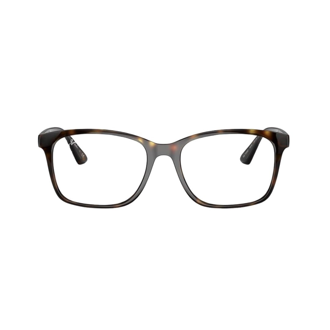 Ray-Ban Matte Havana Plastic Square Eyeglasses RB7059D520055 - Vision Express Optical Philippines