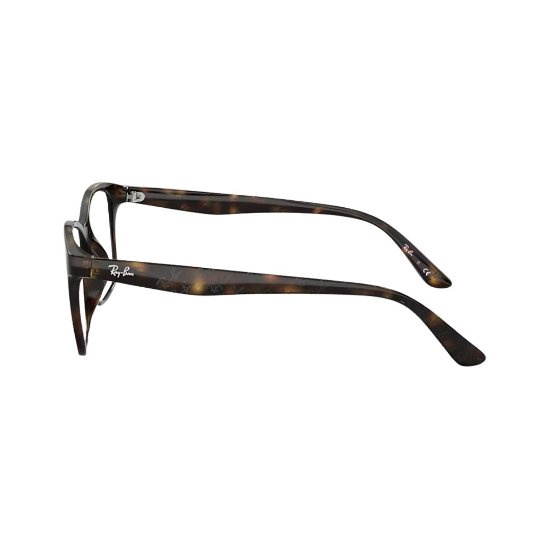 Ray-Ban Matte Havana Plastic Square Eyeglasses RB7059D520055 - Vision Express Optical Philippines