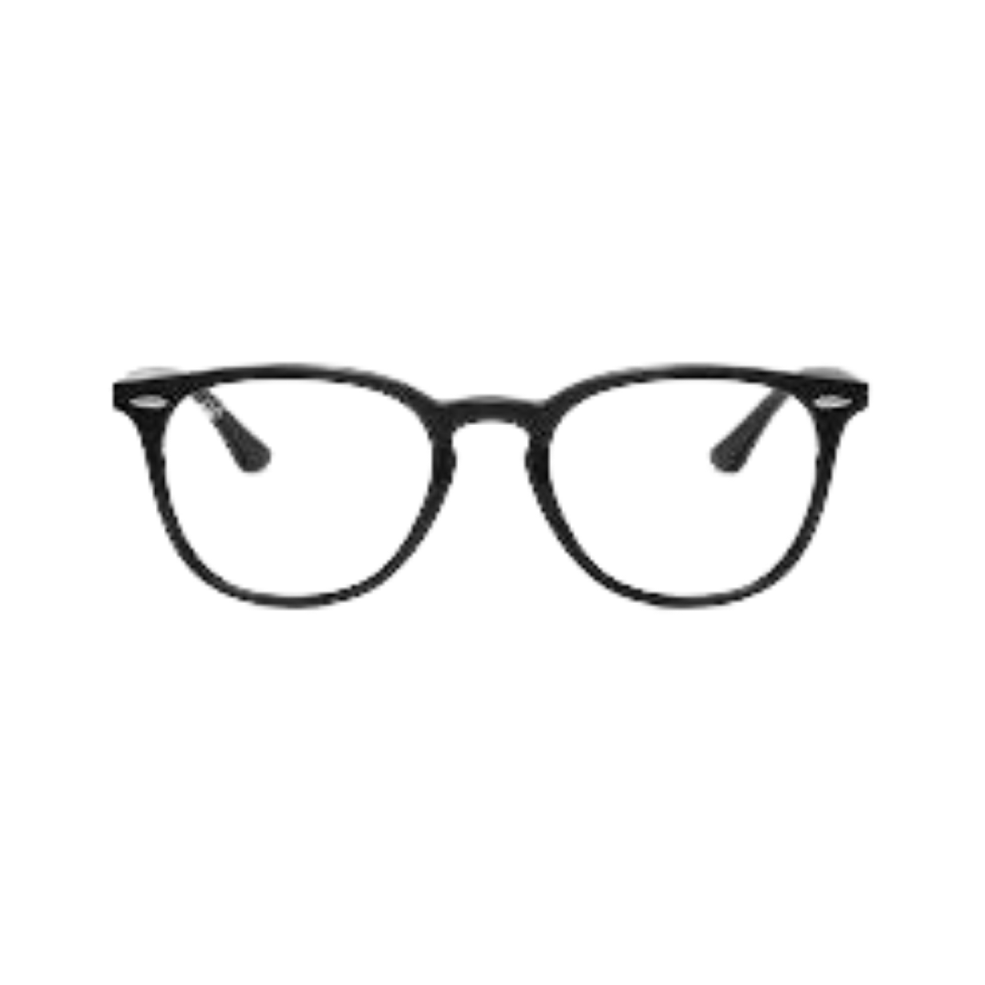 Ray-Ban Unisex Black Irregular Eyeglasses RB7159F/2000_52