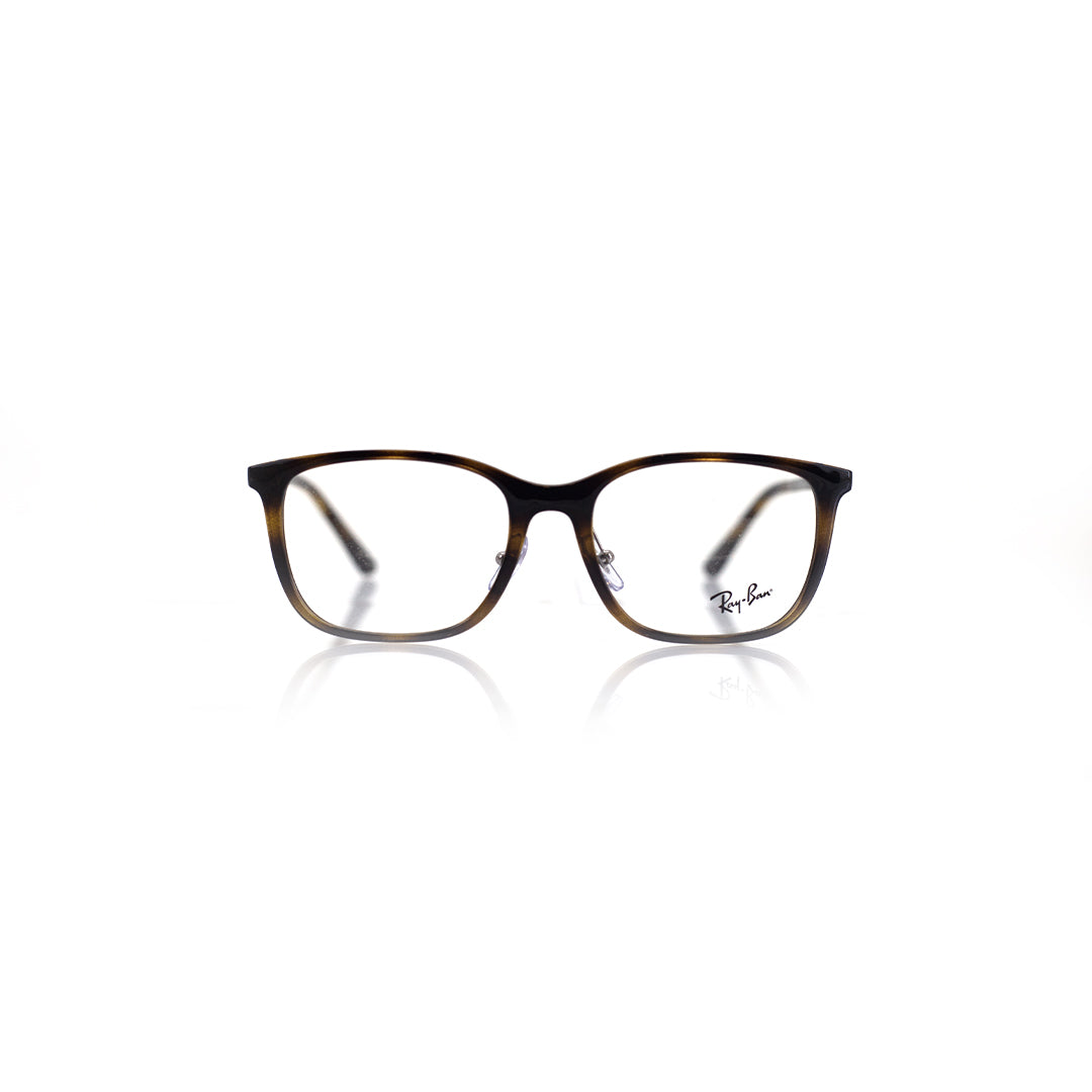 Ray-Ban Havana Plastic Square Eyeglasses RB7168D201255 - Vision Express Optical Philippines