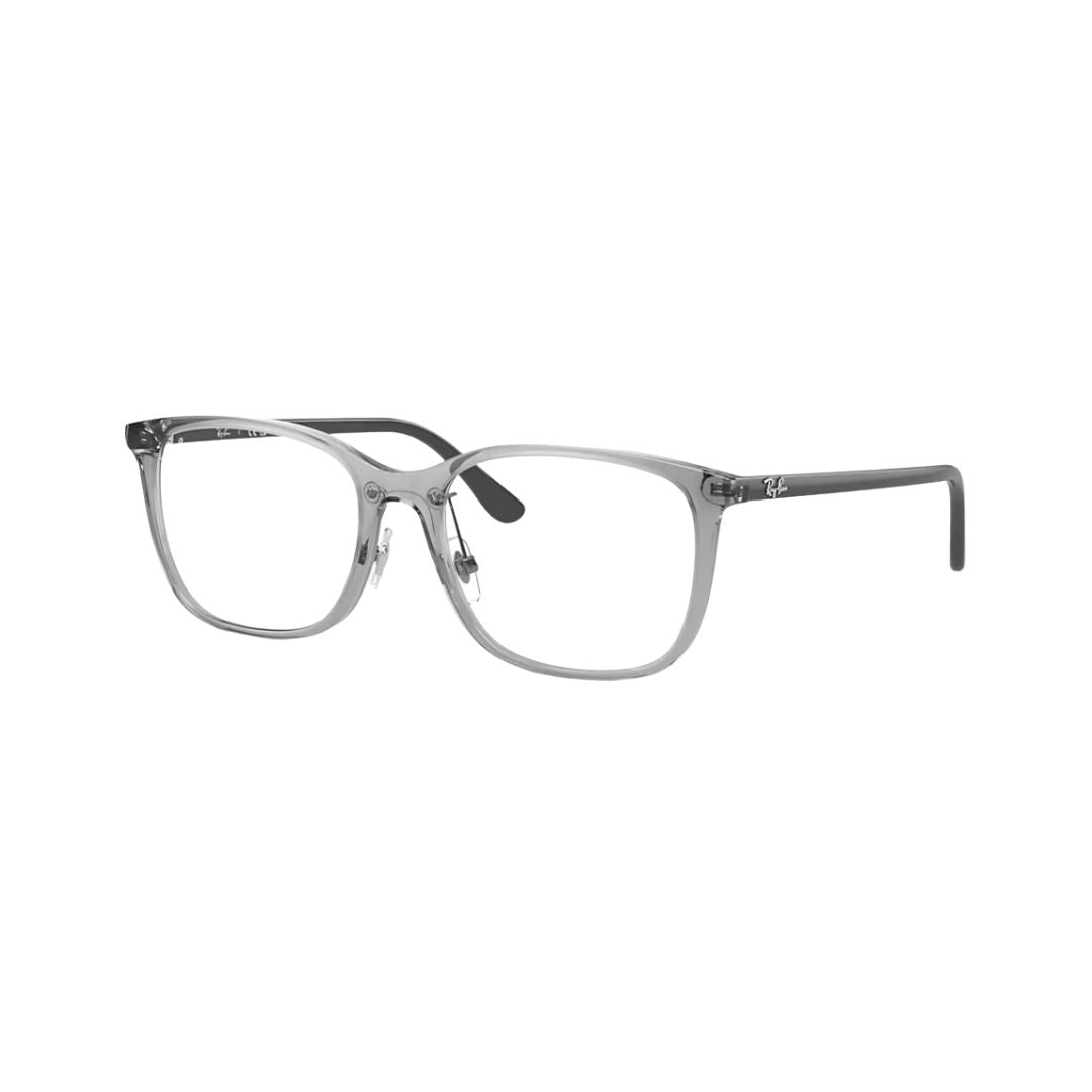 Ray-Ban Everyday Transparent Grey Plastic Square Eyeglasses RB7168D817055 - Vision Express Optical Philippines