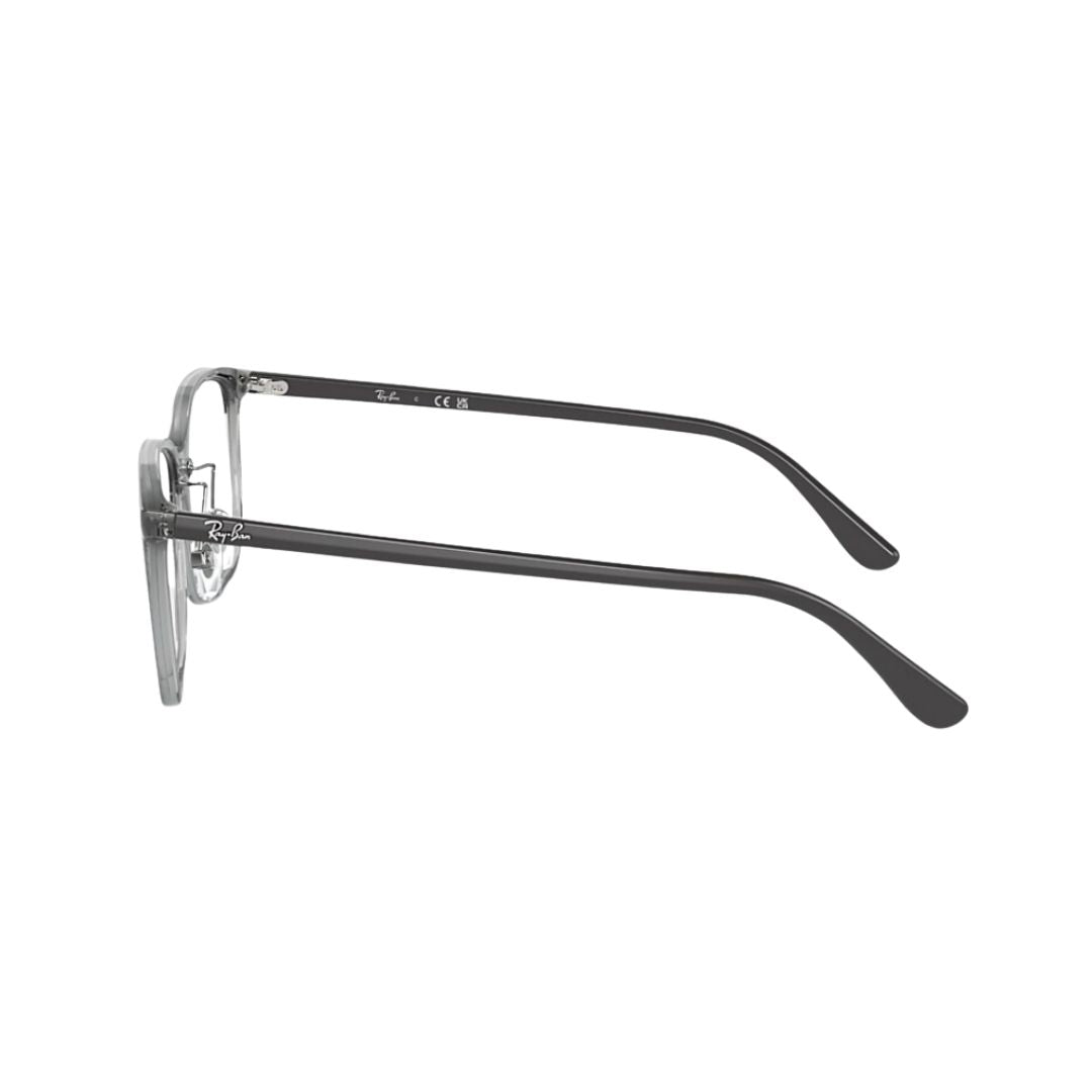 Ray-Ban Everyday Transparent Grey Plastic Square Eyeglasses RB7168D817055 - Vision Express Optical Philippines