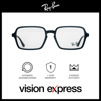 Ray-Ban Unisex Black Plastic Rectangle Eyeglasses RB7198200053 - Vision Express Optical Philippines