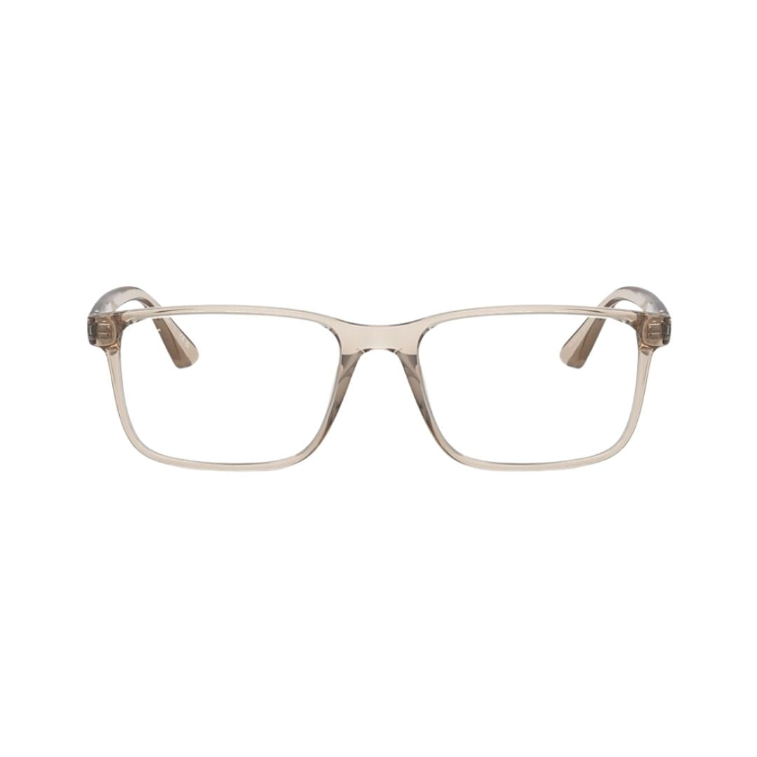 Ray-Ban Light Brown Plastic Rectangle Eyeglasses RB7241D827155 - Vision Express Optical Philippines