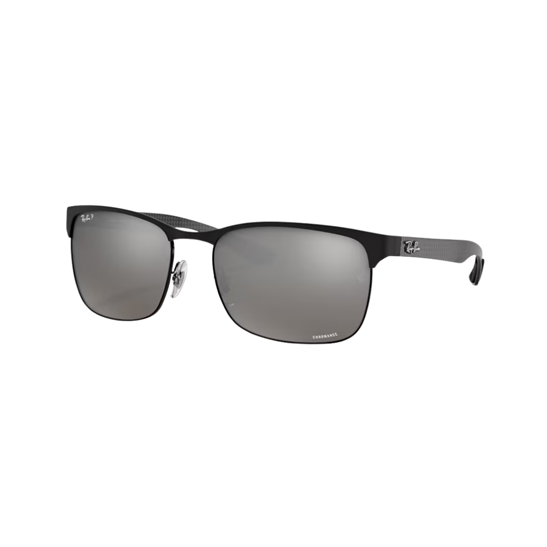 Ray-Ban Men's Black Carbon Fiber Square Sunglasses RB8319CH/186/5J - Vision Express Optical Philippines