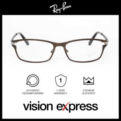 Ray-Ban Unisex Black Titanium Rectangle Eyeglasses RB8727D102054 - Vision Express Optical Philippines
