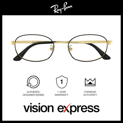 Ray-Ban Unisex Black Titanium Round Eyeglasses RB8762D/1219_51 - Vision Express Optical Philippines