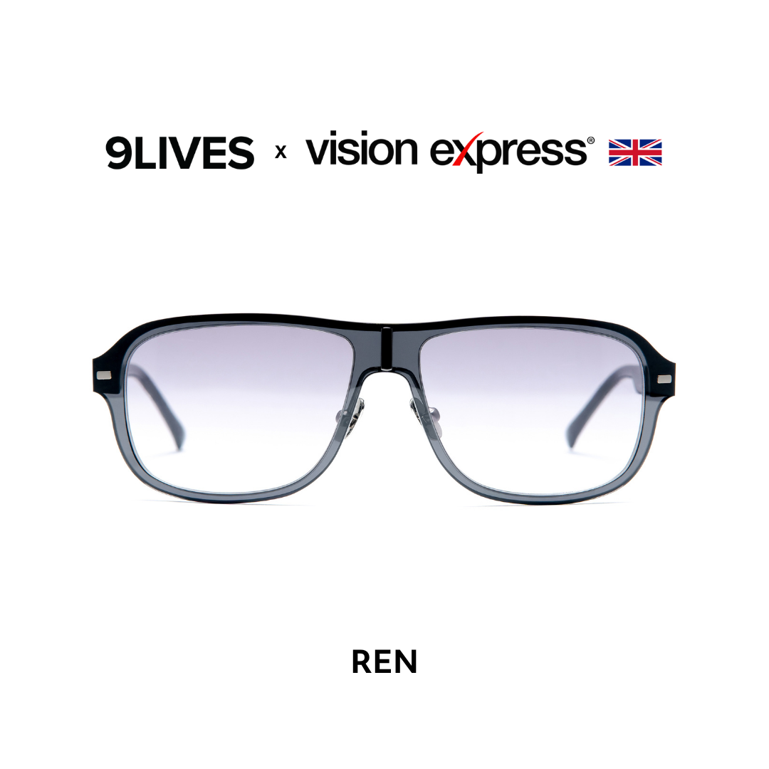 9Lives Ren in Gunmetal - Vision Express Optical Philippines