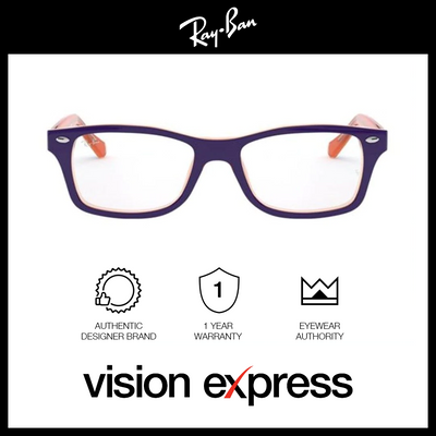 Ray-Ban Kids Orange Plastic Irregular Eyeglasses RY1531/3762_48 - Vision Express Optical Philippines