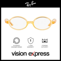 Ray-Ban Kids Orange Plastic Round Eyeglasses RY1545/3771_44 - Vision Express Optical Philippines