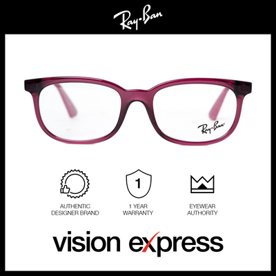 Ray-Ban Kids Pink Plastic Irregular Eyeglasses RY1584/3760_48 - Vision Express Optical Philippines