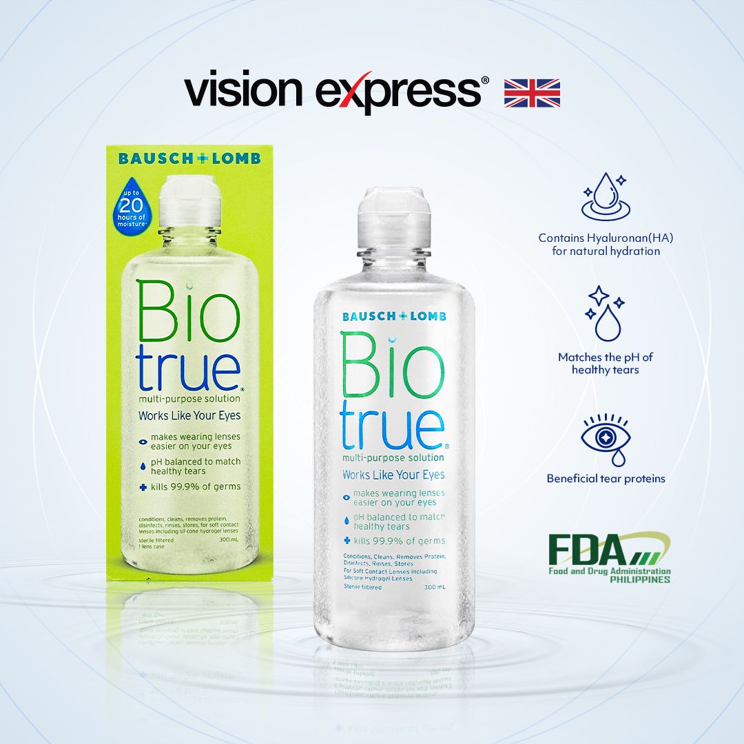 Bausch & Lomb Biotrue Solution 300ml - Vision Express Optical Philippines