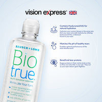 Bausch & Lomb Biotrue Solution 300ml - Vision Express Optical Philippines