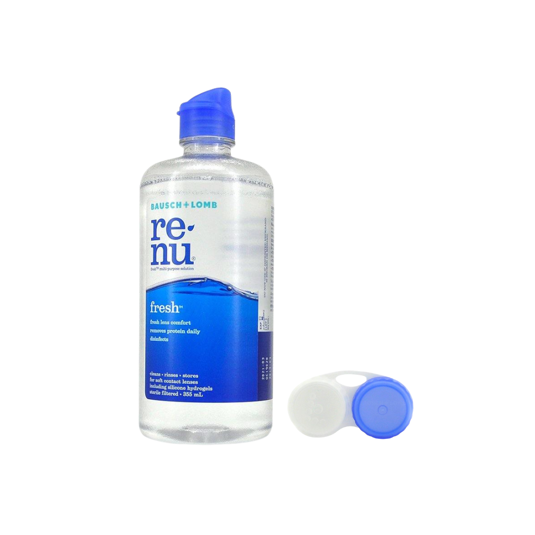 Bausch & Lomb Renu Contact Lens Solution 355ml (No Box) - Vision Express Optical Philippines