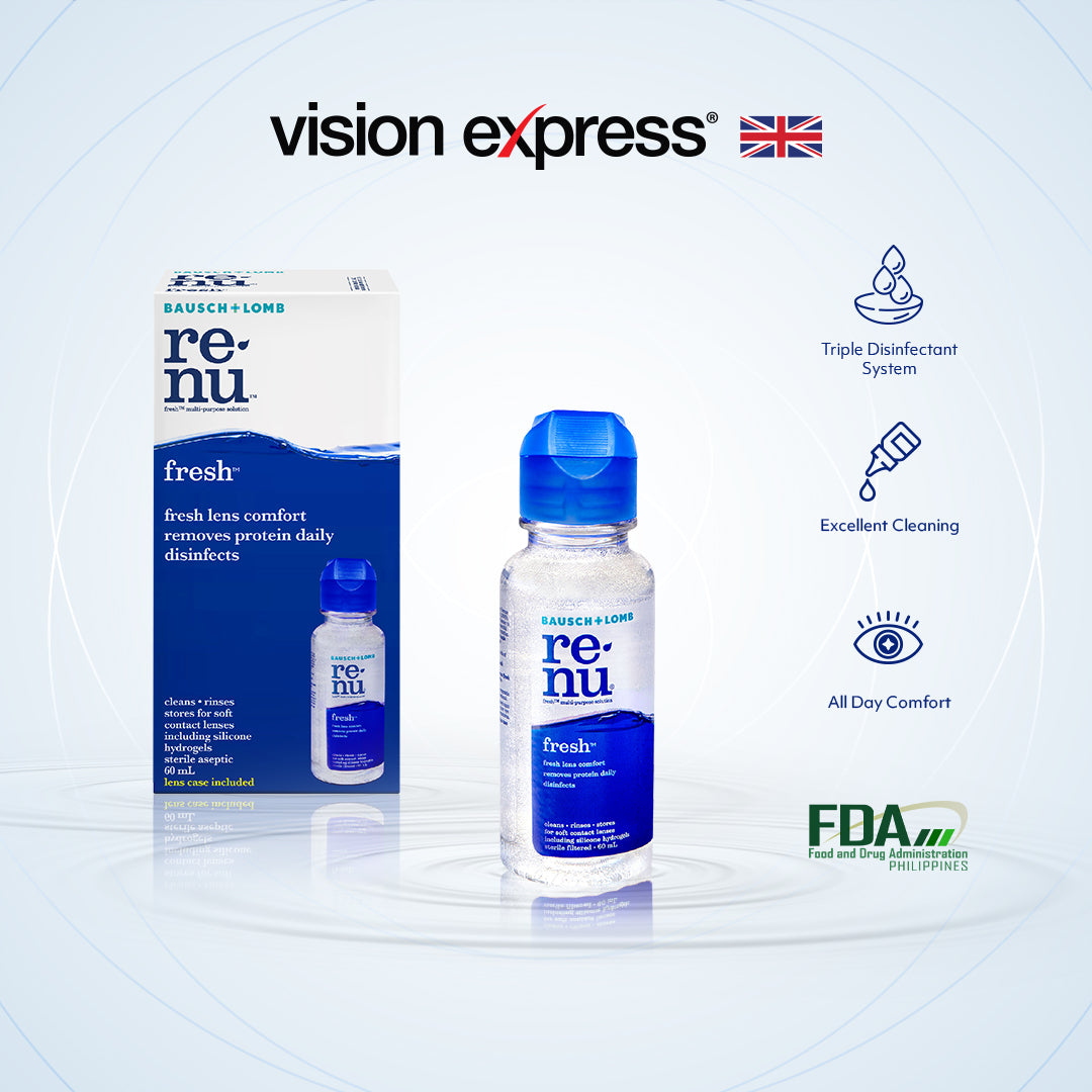 Bausch & Lomb Renu Contact Lens Solution 60ml