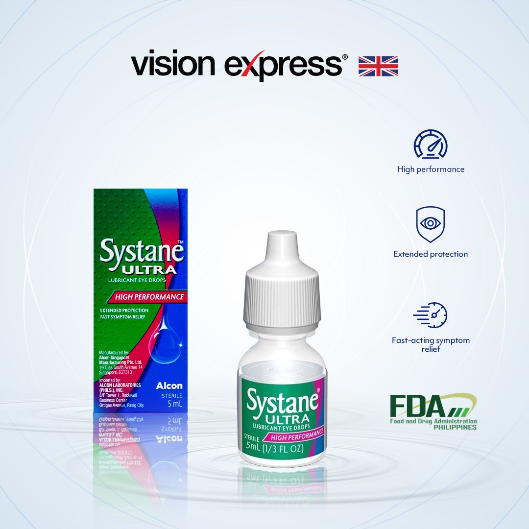 Systane® Ultra Eye Lubricant Eye Drops | Accessories - Vision Express Optical Philippines