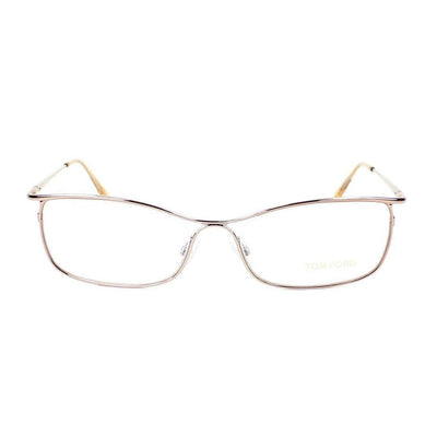 Tom Ford Women's Gold Metal Rectangle Eyeglasses TF 5215/034