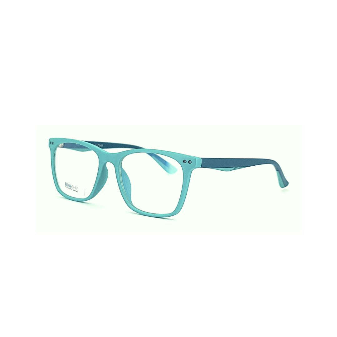 Tony Morgan Kids Blue Plastic Square Eyeglasses TM 1007/C107/BS_00 - Vision Express Optical Philippines