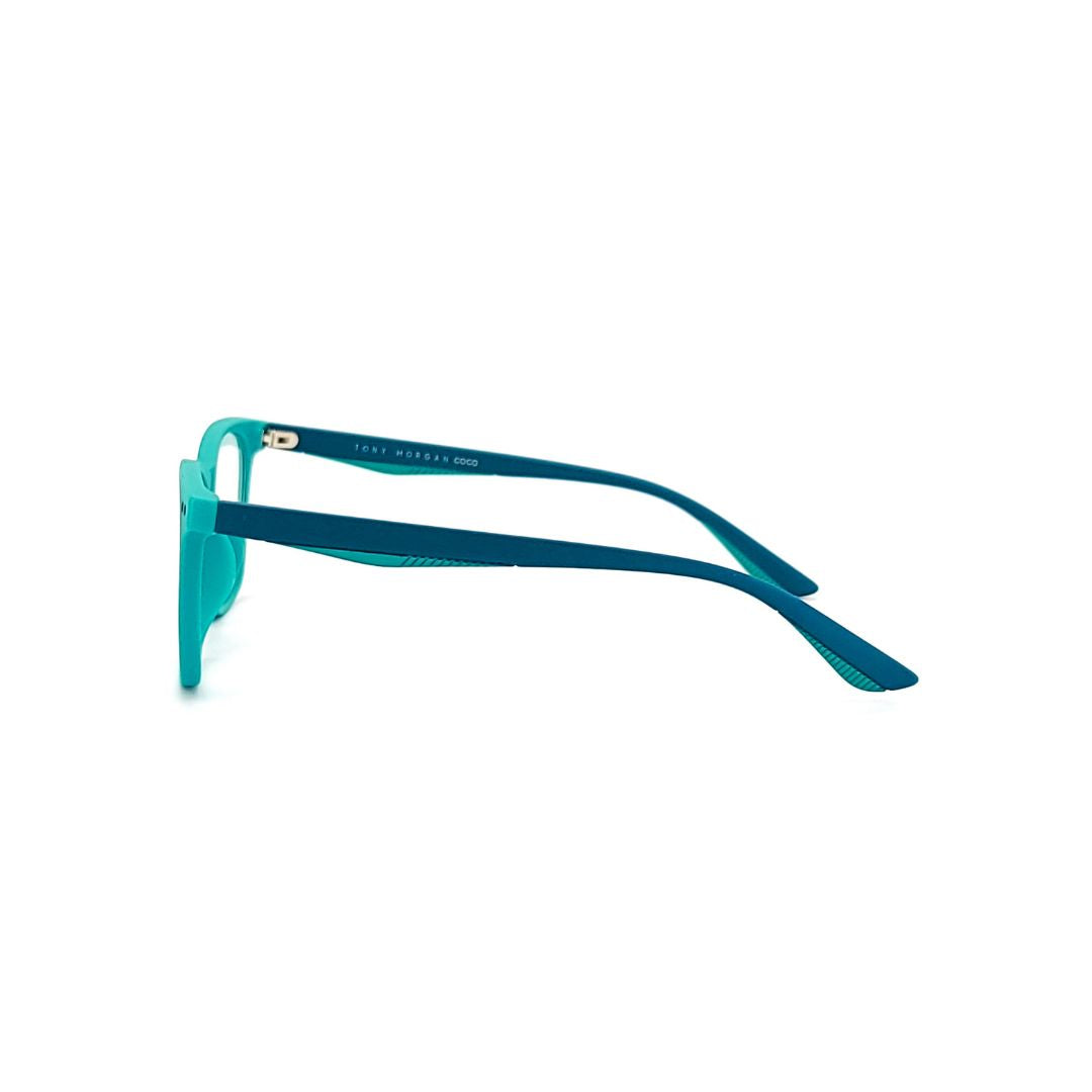 Tony Morgan Kids Blue Plastic Square Eyeglasses TM 1007/C107/BS_00 - Vision Express Optical Philippines