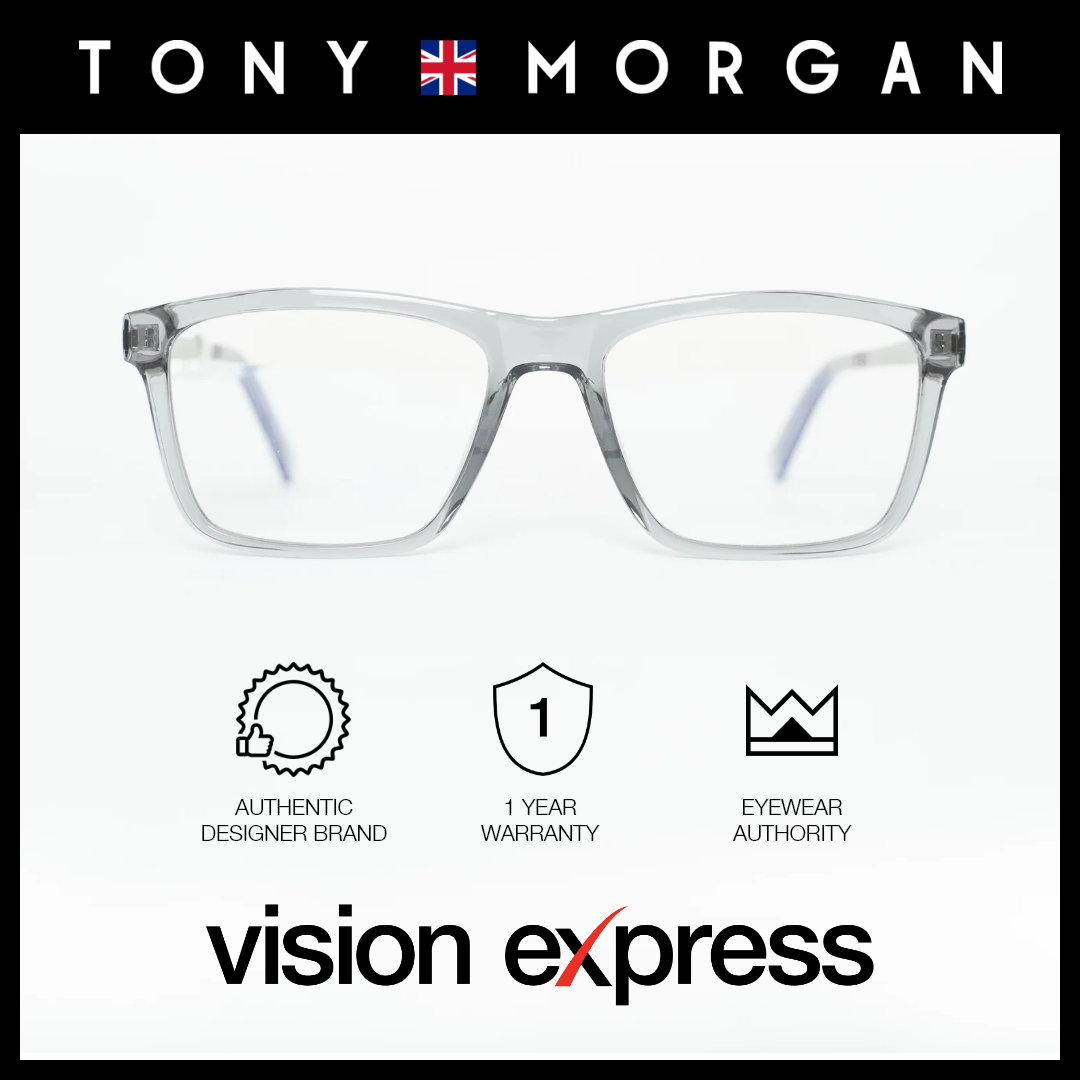 Tony Morgan Women's Silver Tr 90 Square Eyeglasses TM2078SLVER54 - Vision Express Optical Philippines