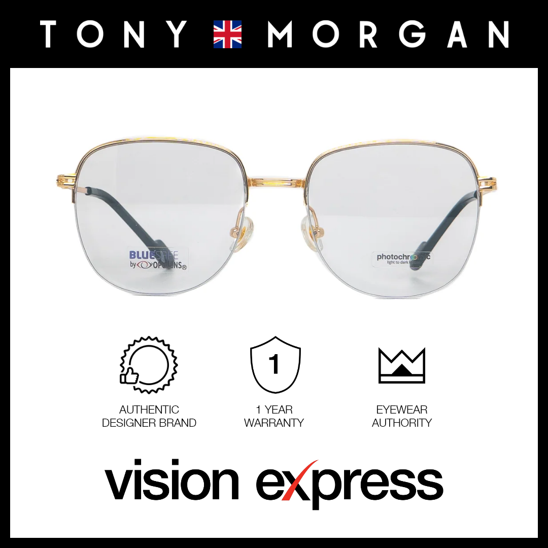 Tony Morgan Women's Black Metal Round Eyeglasses TM31751C256BLK - Vision Express Optical Philippines