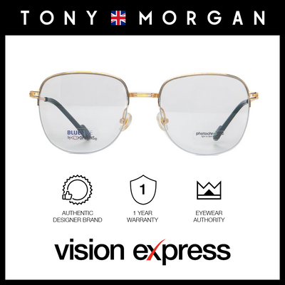 Tony Morgan Women's Black Metal Round Eyeglasses TM31751C256BLK - Vision Express Optical Philippines