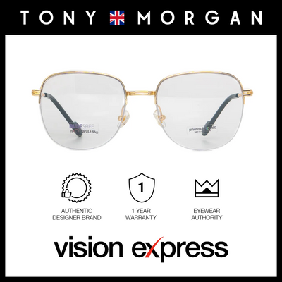 Tony Morgan Women's Black Metal Round Eyeglasses TM31751C256PNK - Vision Express Optical Philippines